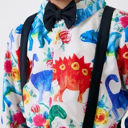 Hopscotch Boys Printed Shirt with Trousers image 4