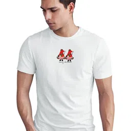 Seekbuylove Men Printed Bio Finish T-shirt-picture-33