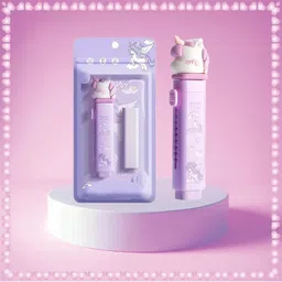 Baby Girls Cute Unicorn Assorted Theme Cute Cutter Eraser For Kids Non-Toxic Eraser-image-0