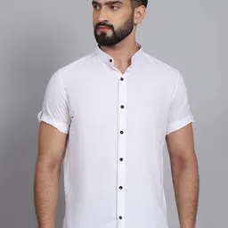Tanip Men Sheer Casual Shirt-image-10