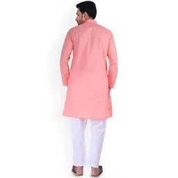 Sadree Mandarin Collar Long Sleeves Straight Kurta With Trouser image 5
