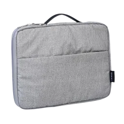 Croma Prime Fabric Laptop Sleeve for 14 Inch Laptop (Water Resistant, Grey)-picture-19