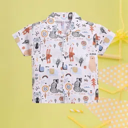 NAAMJAP Kids-Unisex Pure Cotton Printed Clothing Set image 2
