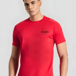 SZN Men Solid Round Neck Sports T-shirt-picture-21