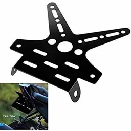 airsky Tail Tidy Number Plate Holder Bracket, Aircraft Blinker (Flashing) Light For Bike Combo image 2