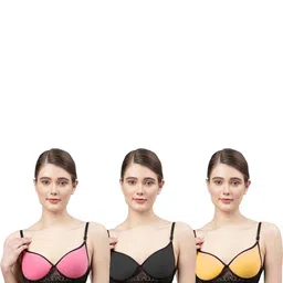 Samvar Multi Cotton Non-Wired Non Padded Minimizer Bra-picture-34