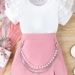 LULU & SKY Girls Top with Skirt image 5