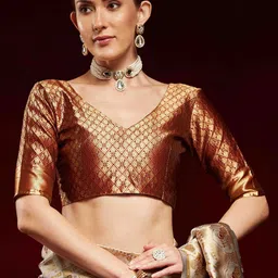 Mitera Woven Design Zari Paithani Saree image 4