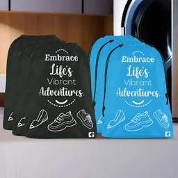 Aura Blue Set of 6 Water Resistant Multi-Utility Organisers-image-51