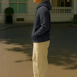 Moda Rapido Men Fleece Varsity Jacket image 3