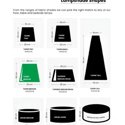 FREEDOM TREE Grille White & Black Checked Printed Cylinder Shaped Floor Lamp image 2