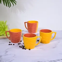 storepedia Pack of 24 Ceramic Tea Cups Set of 24, 150ml Coffee Cup & Coffee Mug Set for Home, Office & Kitchen image 2