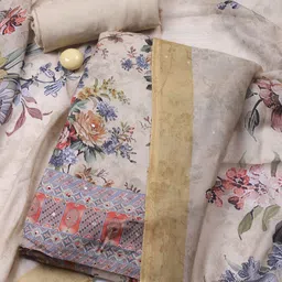 Meena Bazaar Printed Unstitched Dress Material-picture-32