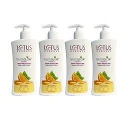 Lotus Herbals Pack Of 4 WhiteGlow Vitamin C Deep Moisture Hand & Body Lotion-picture-37