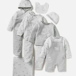 Juniors by Babyshop Infant Boys Sheep Embroidered Bib-image-35