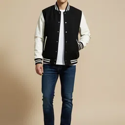 Mast & Harbour Men Colourblocked Bomber Jacket-picture-24