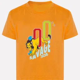 Disney By Miss and Chief Boys Lion King Printed Bio Finish Applique T-shirt-picture-27