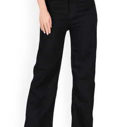 Ira Collections Women Comfort Flared Mid-Rise Clean Look Stretchable Jeans-picture-10