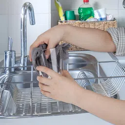 duant Microfiber Cleaning Cloth Roll (1 ROLL 20 PCS) Wet and Dry Microfiber Cleaning Cloth image 2