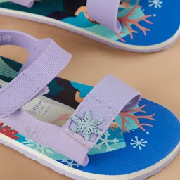 Fame Forever by Lifestyle Girls Printed Open Toe Flats image 2