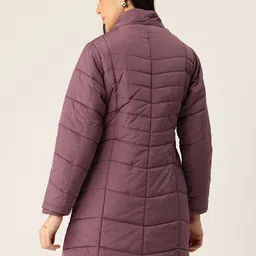 Okane Longline Padded Jacket WIth Hood image 2