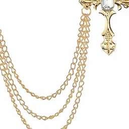 Curren Gold-Toned Plated Alloy Brooch image 2