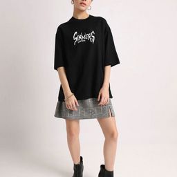 Leotude Women Printed Applique T-shirt-picture-31