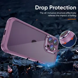 QRIOH Solid Printed iPhone 14 Pro Max Back Case Mobile Accessories image 3