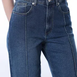 ONLY Women Wide Leg High-Rise Stretchable Jeans image 3