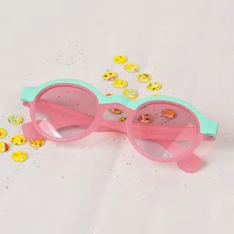 FROGGY Kids Round Sunglasses with UV Protected Lens FGSG-8236A Pk-image-67