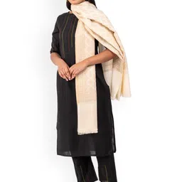 Naureen Women Geometric Woven Design Shawl-picture-26