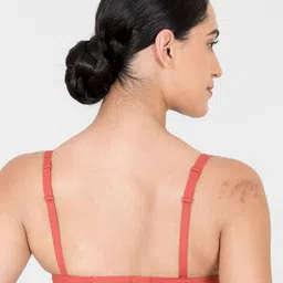 Shapercult Women Full Coverage Lightly Padded Scoop Neck Bra image 2