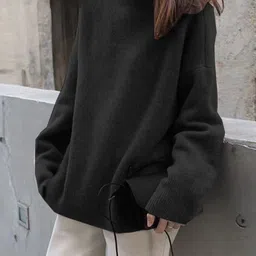 bebe High Neck Pullover Sweaters image 2