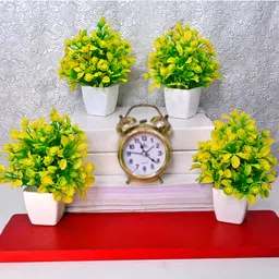 s-biv artificial Flower For Home Office And Shop Decor Yellow Wild Flower Artificial Flower with Pot-picture-13