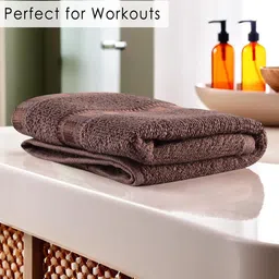 Kuber Industries Grey & Green 3 Pieces Self Design 225 GSM Cotton Face Towels image 3