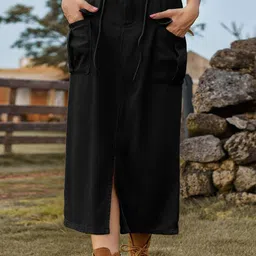 Oh Rare Straight Midi Skirts-image-23