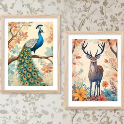 WALLLANE Brown Wood Wall Art-picture-39