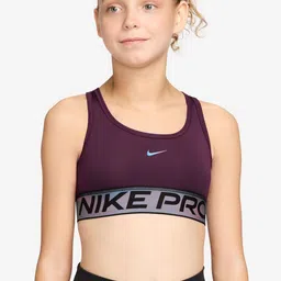 Nike Pro Swoosh Big Kids' Sports Bra With Shine Accents-picture-14