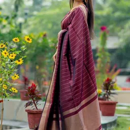 Moda Rapido Art Silk Banarasi Saree image 2