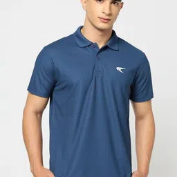 Performax Men Solid Polo Collar T-shirt-picture-16