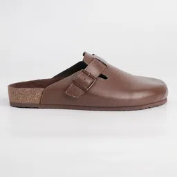 NoStrain Men's Mule Cork Shoes With Adjustable Buckle. image 5