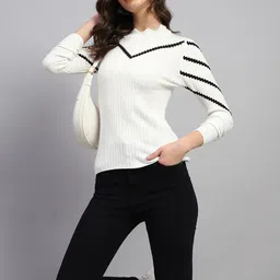 Monte Carlo Women Woollen Pullover-picture-26