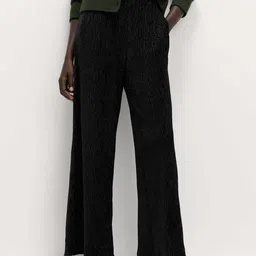Marks & Spencer Women Checked Trousers image 2
