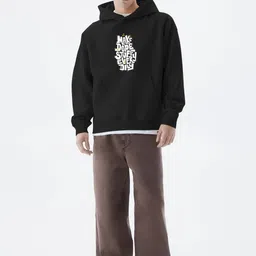 Moda Rapido Men Printed Hooded Sweatshirt image 3