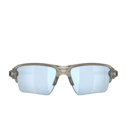 OAKLEY Men Half Rim Rectangle Sunglasses with Polarised Lens 888392642608 image 1