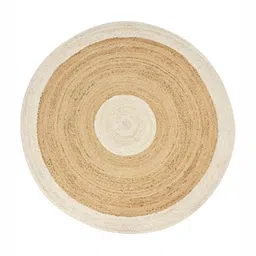 Art Avenue Conan Beige Circular Shaped Hemp Carpet image 5