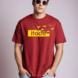 Be Crazy Men Colourblocked T-shirt-image-79