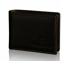 khleathers Men Casual Black Genuine Leather Wallet-picture-23