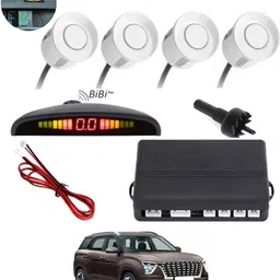 peeps store Universal 4 White Reverse Parking Sensor-PS25A905 Universal 4 White Reverse Parking Sensor-PS25A905 Parking Sensor-picture-35