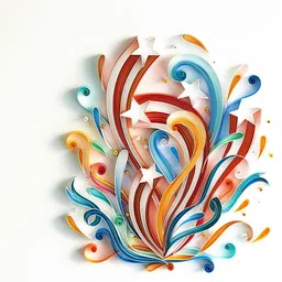 khusha creations Paper Quilling Advanced Kit/Quilling Tool Kit Accessories Set for Kids/DIY Kit image 5